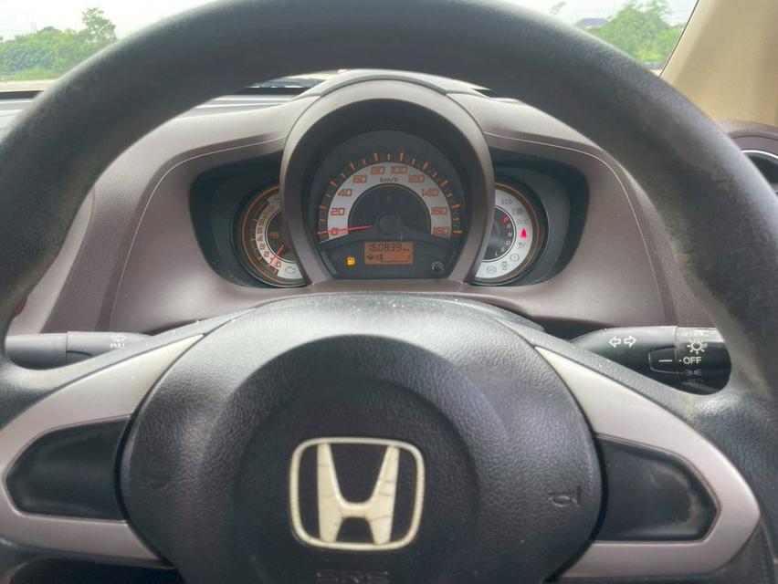 HONDA BRIO. 1.2V hatchback TOP ปี 12 สีเทา   ออโต้ 11