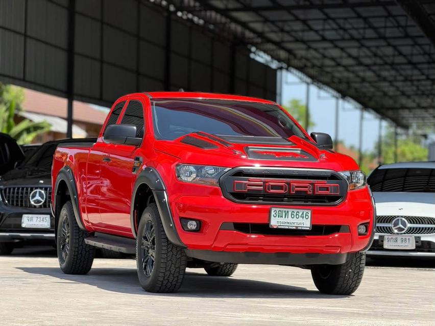 ปี 2021 จดปี 2022 FORD RANGER, 2.2 XL+ โฉม HI-RIDER OPEN CAB สีแดง เกียร์ธรรมดา รูปย่อยที่ 2