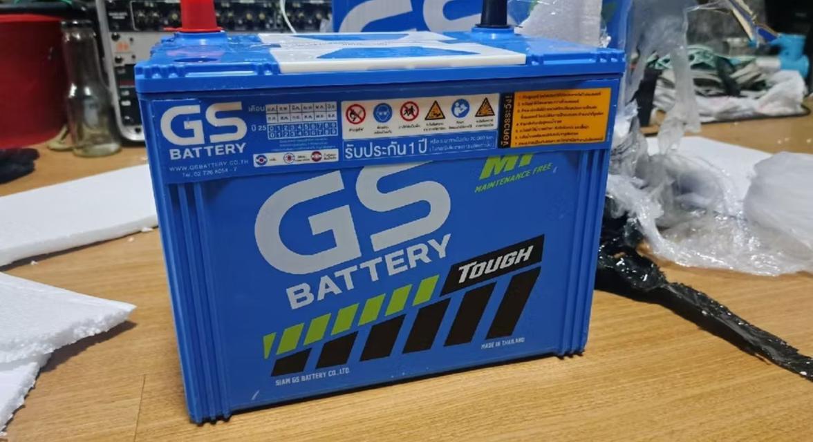 แบตเตอรี่รถยนต์รุ่น MFX90 จากค่าย GS Battery 1