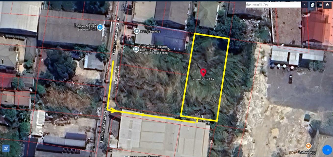 ขายที่ดิน 247 ตร.ว. ถนนสุขาประชาสรรค์ 3 ต.บางพูด ปากเกร็ด นนทบุรี 1