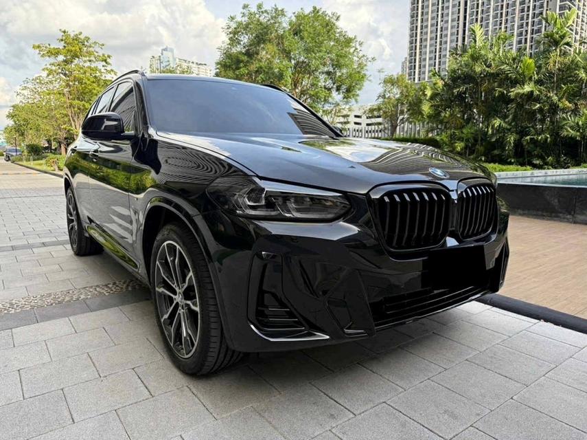รถเข้าใหม่! BMW X3 xDrive20d M Sport (LCI) ปี 2024 สีดำ