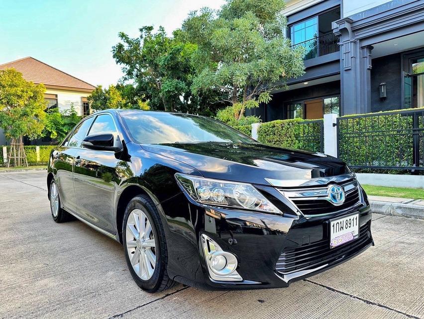 😍TOYOTA CAMRY 2.5 HYBRID PREMIUM (รุ่น TOP สุด เบาะหลังปรับไฟฟ้า) ปี 2013 ประวัติศูนย์โตโยต้าทุกระยะ ￼ สวยสุดในรุ่นร