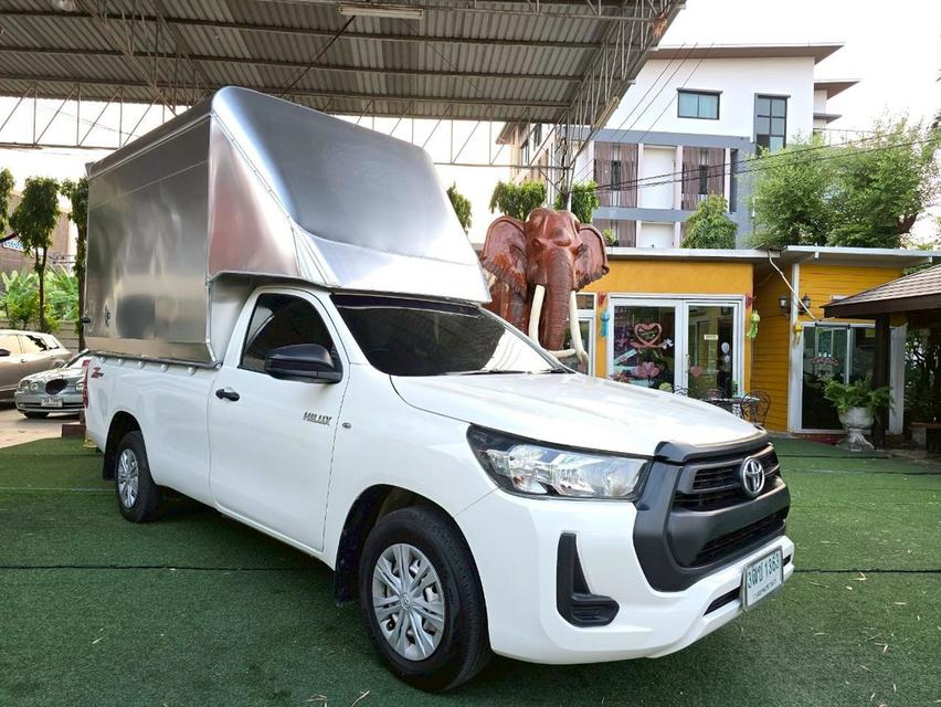 Toyota Revo 2.4 ตอนเดียว Entry ปี 2021 พร้อมหลังคาอลูมิเนียมตู้ทึบ