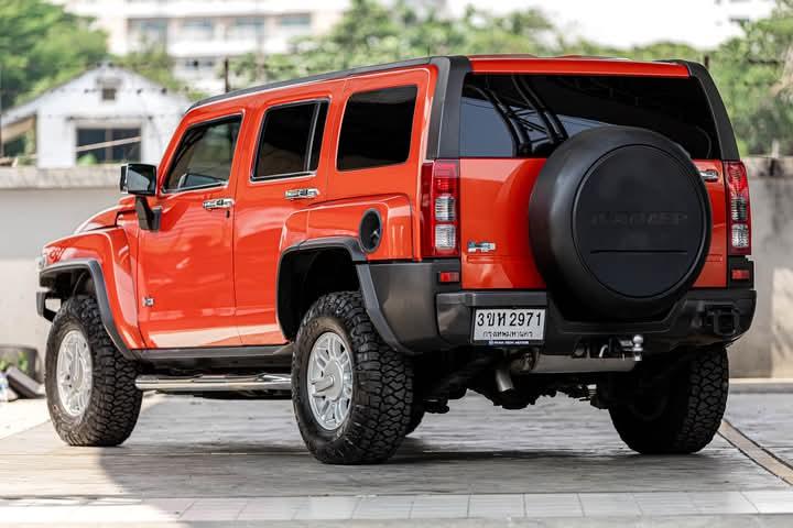 Hummer H3 สีส้มสวย 2