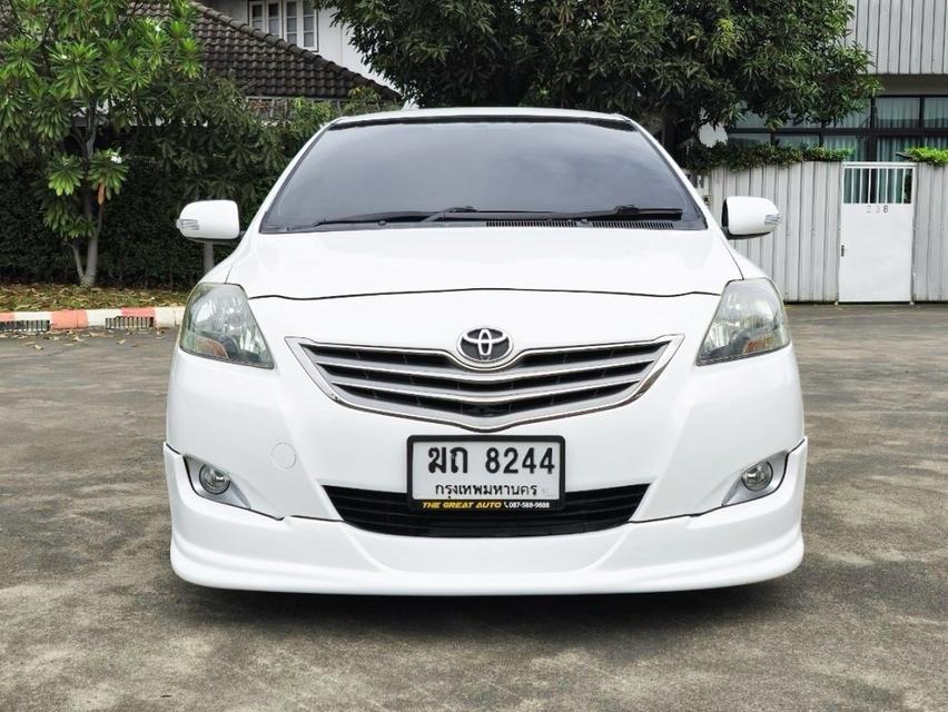 TOYOTA VIOS 1.5 G Limited ปี 2012 เกียร์ AUTO สีขาว เครื่อง เบนซิน ไมล์เพียง 234,575 km. 2