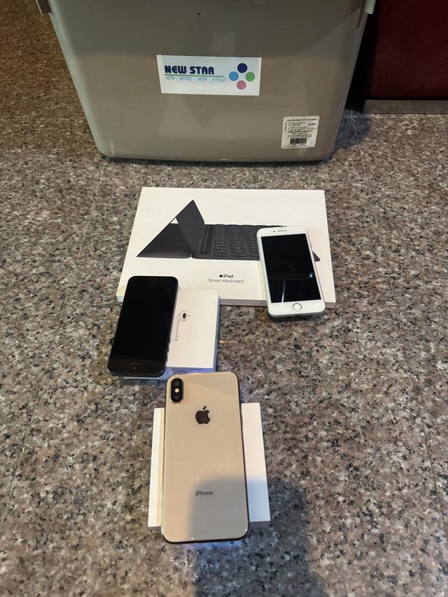 ขายๆๆๆถูกๆๆๆไอโฟนXSสีGold512กิ๊กตัวTopสุดสภาพสวยการใช้งานดีเยี่ยมทุกๆฟังชั่นเครื่องรีสโตได้ตลอดไม่มีติดแอคเค้าใดๆคับ ( เครื่องเดิมๆทั้งเครื่องตัวTop51 รูปที่ 2