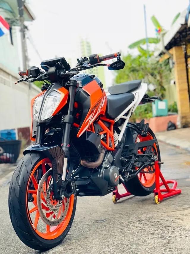 มอเตอร์ไซค์ราคาเบาๆ  KTM Duke 390 5