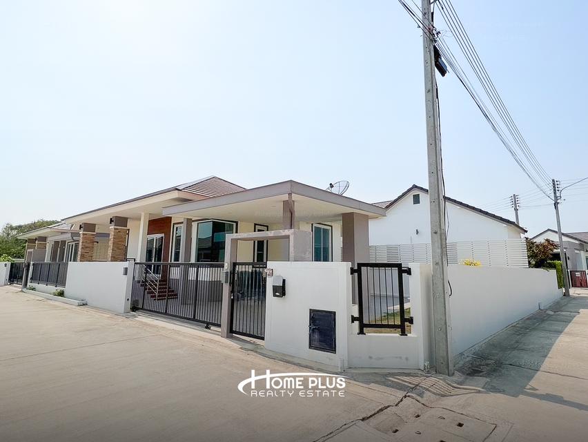🏡 บ้านเดี่ยวชั้นเดียวสไตล์โมเดิร์น หลังมุม โครงการทิพภิรม ตำบลท่าโพธิ์ อำเภอเมืองพิษณุโลก 2
