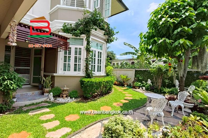 บ้านเดี่ยว หมู่บ้าน พิมลกาญจน์ เนื้อที่ 101 ตรว. ถนนแจ้งวัฒนะ ตำบลบ้านใหม่ อำเภอปากเกร็ด จังหวัดนนทบุรี