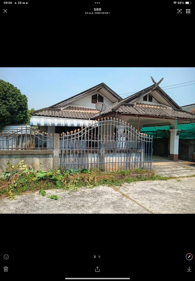 บ้านเดี่ยวชั้นเดียว หมู่บ้านข้าราชการ อำเภอแม่แตง เชียงใหม่ 2