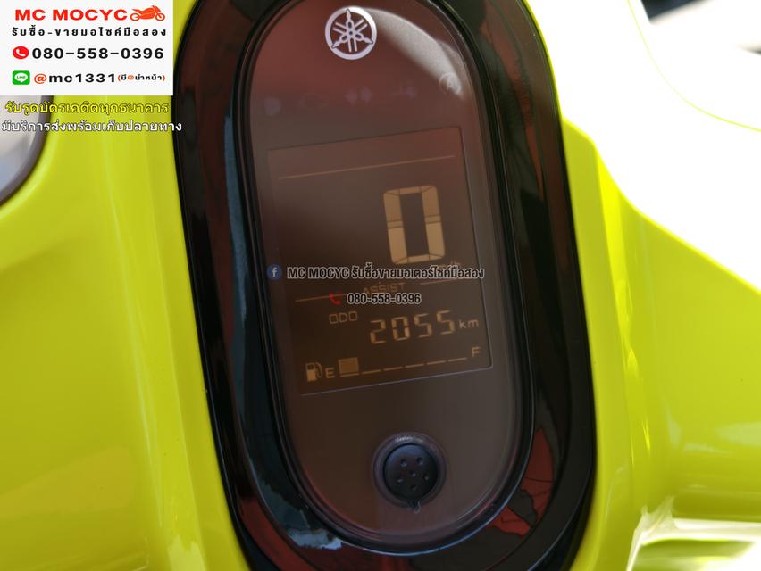 Fazzio Keyless 125 2023 วิ่ง2000โล รุ่นTop รถบ้านแท้เจ้าของมือเดียว NO1013    6