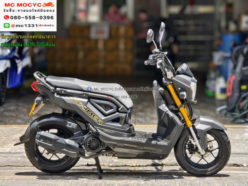 Zoomer x 2022 วิ่ง2000โล รถบ้านแท้ไม่ใช่รถประมูล เครื่งท่อเดิมชุดสีสวย มีเล่มชุดโอนครบ No1157