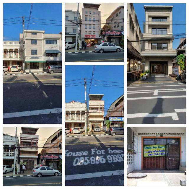 ให้เช่าอาคารพาณิชย์ 3 ชั้น ทำเลทองใจกลางเมืองภูเก็ต! ติดถนนปฏิพัทธ์ ต.ตลาดเหนือ อ.เมืองภูเก็ต 🏠 6 ห้องนอน | 3 ห้องน้ำ | มีดาดฟ้าเปิดโล่ง ซีวิว มองเห็ 1