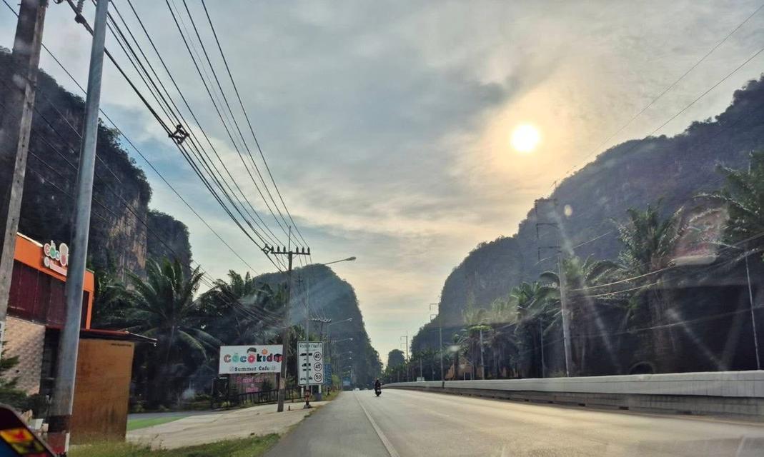 🔥 ขายด่วน ที่ดิน 2 ไร่ วิวภูเขา ไสไทย – อ่าวนาง 🔥กระบี่  • ขายที่ดิน ติดถนนเส้นหลัก ไสไทย – อ่าวนาง • วิวภูเขาสวย 2