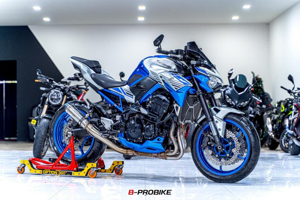  KAWASAKI Z900 2020/2021 สีน้ำเงินเทา