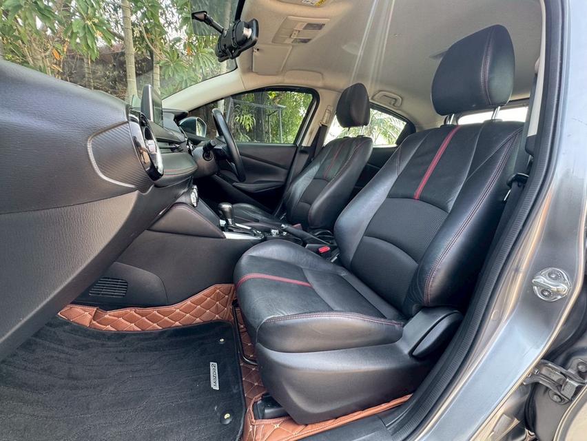 Mazda 2 1.3 Higth Plus 2014 AT สีเทา รูปที่ 10