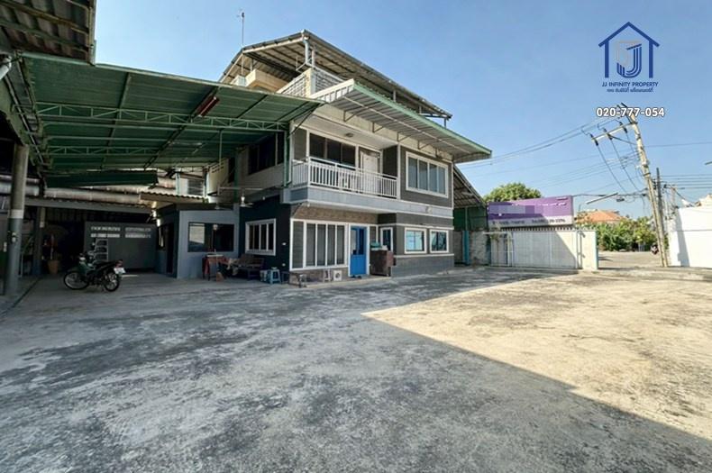 ขายบ้านเดี่ยว 3 ชั้น + โกดัง 200 ตารางวา ถนนติวานนท์  ซอยติวานนท์-ปากเกร็ด 28 ใกล้รถไฟฟ้า 5