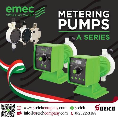 Chemical dosing pump ปั๊มสูบจ่ายเคมี แบรนด์ EMEC 