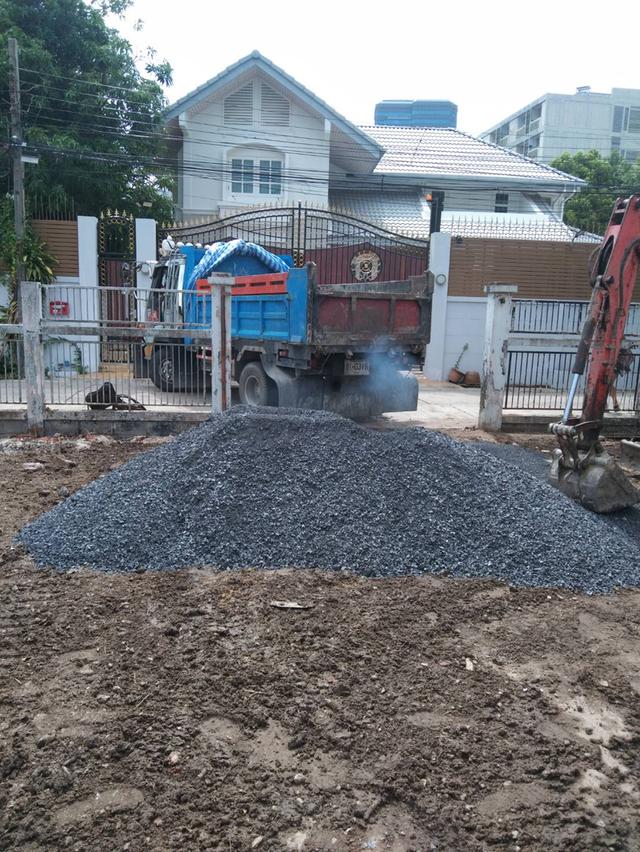 หินคลุก เศษปูนทุปตึก ทรายถม หน้าดิน
