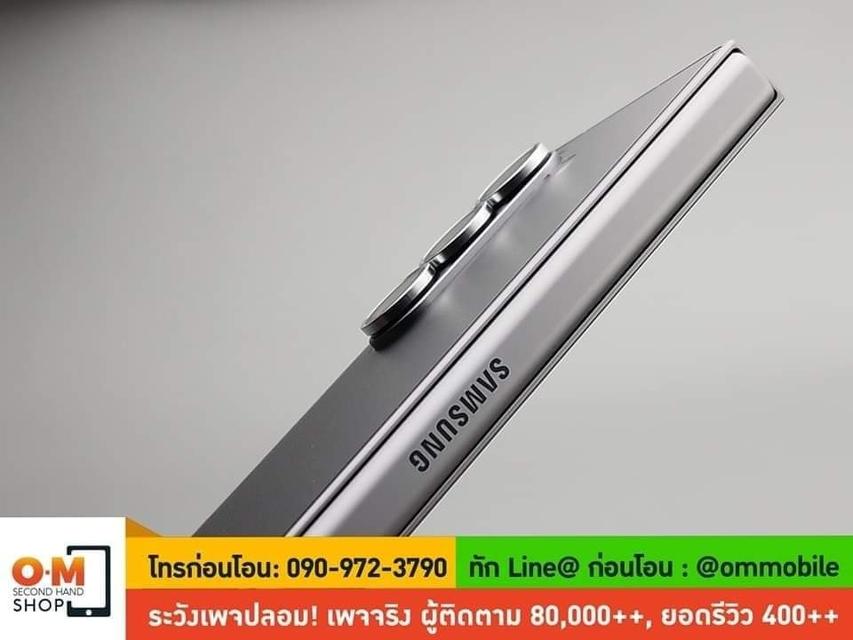 ขาย/แลก Samsung Z Fold6 Silver Shadow 12/512 ศูนย์ไทย ประกันศูนย์ SC+ 29/07/2025 สภาพใหม่มาก ครบกล่อง เพียง 49,990 บาท 2