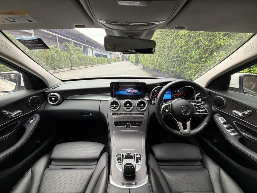 Benz C220d AV Facelift 2020 สีขาว เข้าศูนย์ Benz ตลอดทุกระยะ รูปที่ 6