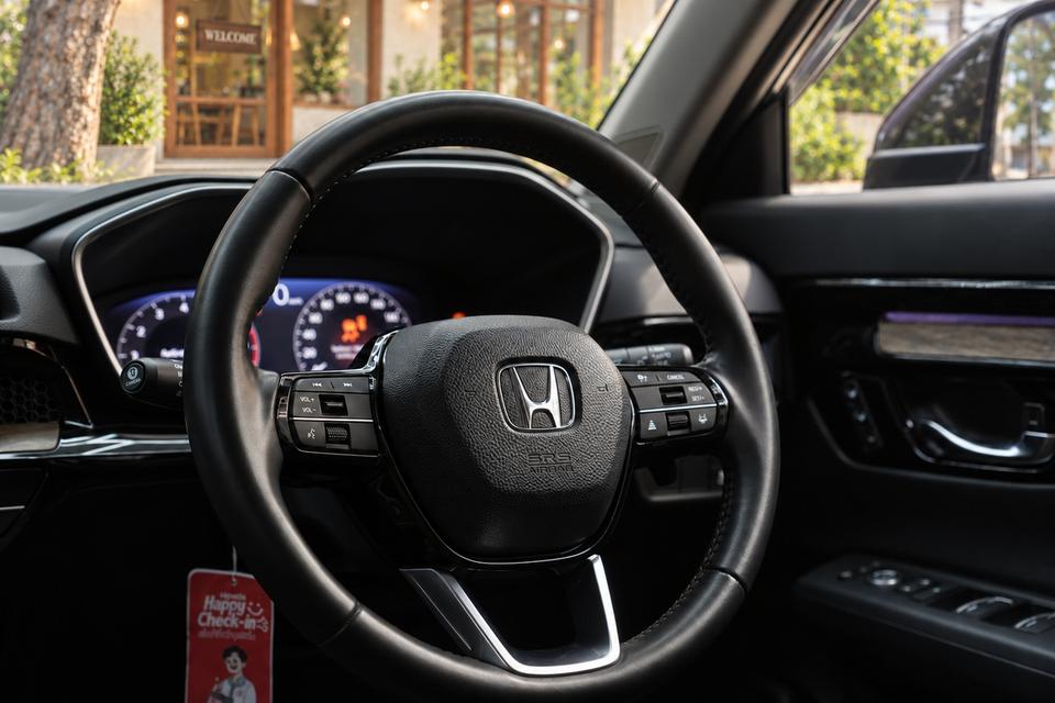 HONDA CR-V 1.5 TURBO EL 4WD ปี 2023 รถบ้านมือเดียว สีเทา ขับ 4 ตัวท็อป ออปชั่นจัดเต็ม  ไมล์ 40,xxx กม. รถประวัติดี รูปที่ 8