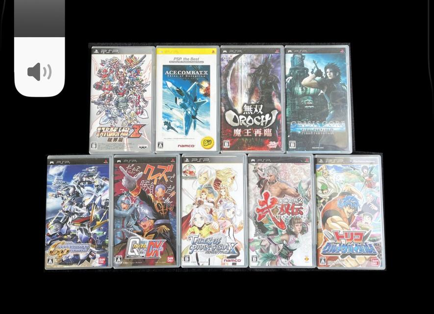 แผ่นเกมส์ PSP Playstation Portable ของแท้พร้อมคู่มือญี่ปุ่น