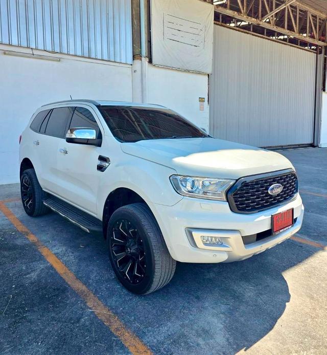 Ford Everest 2.2 Titanium Plus 2WD สีขาว ปี 2017 ไมล์ 89,000 กม. 3