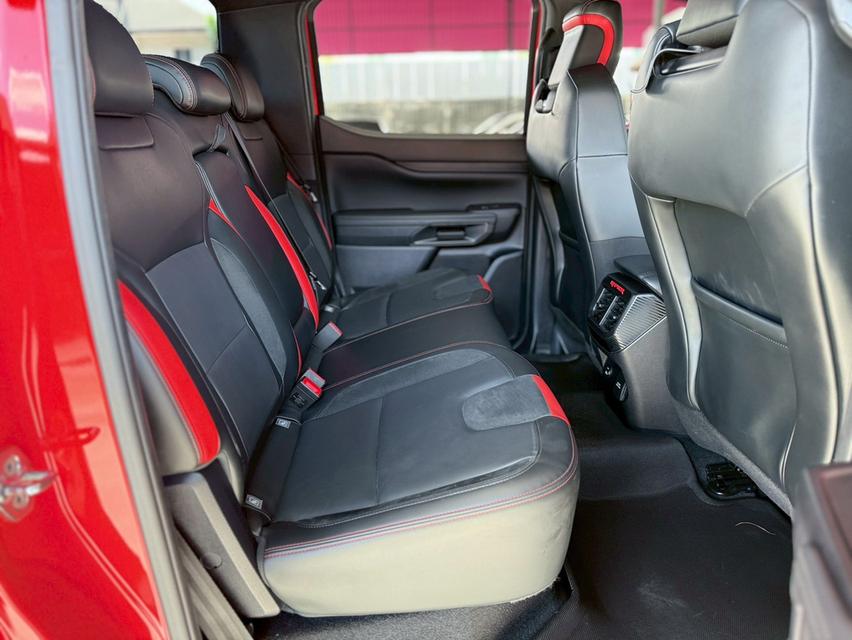 ปี 2022 FORD RANGER, 3.0 RAPTOR ECOBOOST 4WD โฉม DOUBLE CAB สีส้ม สวยจัดๆ เกียร์ออโต้ 10 สปีด เครื่องเบนซินล้วน 15