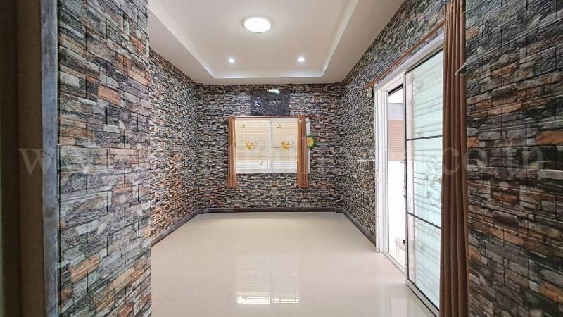 บ้านแฝด บงกช ธาราวิลล์ พานทอง สภาพใหม่ ราคาถูกที่สุดในโครงการ 4