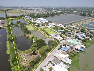 ที่ดินสวย แปลงใหญ่ 22-3-4 ไร่ บางบ่อ สมุทรปราการ ทำเลทอง 2