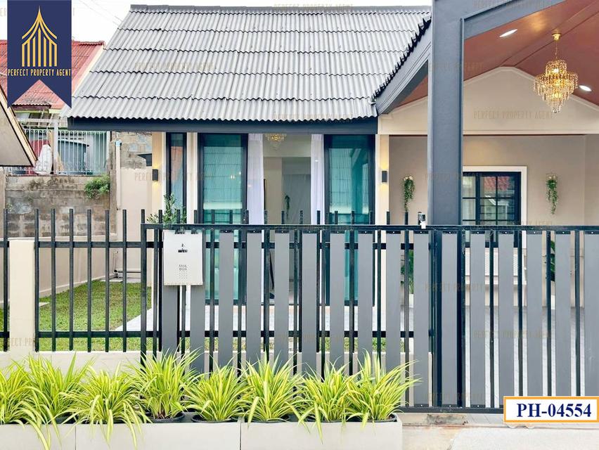 ขาย บ้านปาล์มฮิลล์ บ้านแฝดฟังก์ชั่นครบ พร้อมเฟอร์ ห้วยใหญ่-ซากแง้ว รีโนเวทใหม่พร้อมเฟอร์ฯ 1