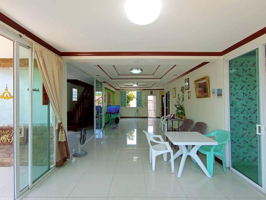 ขายบ้านเดี่ยวริมน้ำ 2 ชั้น ใกล้โรงพยาบาลบ้านแพ้ว ซอยวัดมอญ (วัดราษฎร์ศรัทธาธรรมกะยาราม)