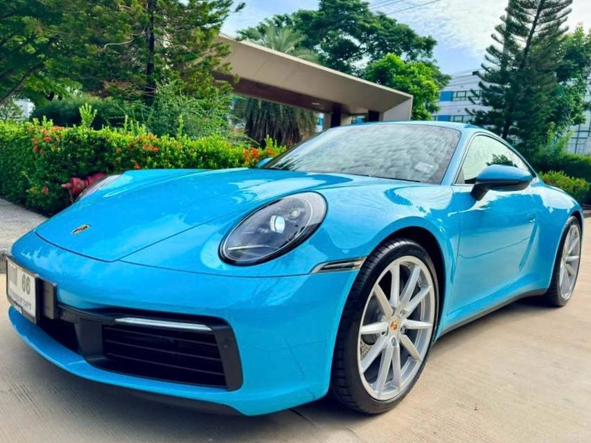 #Porsche911Carreraมีไฟแนนซ์เหลือ #ขายดาวน์ รถ AAS Porsche 992 Carrera 2020 สี Miami Blue