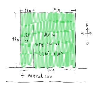 ขายเหมารวม1ไร่60ตรวา 2,700,000 ที่ดินสวน ระยอง แกลง ใกล้ทะเลหาดแม่พิมพ์ 8 นาที ขนาด 120 และ 340 ตรว. (รวม1ไร่60วา 3