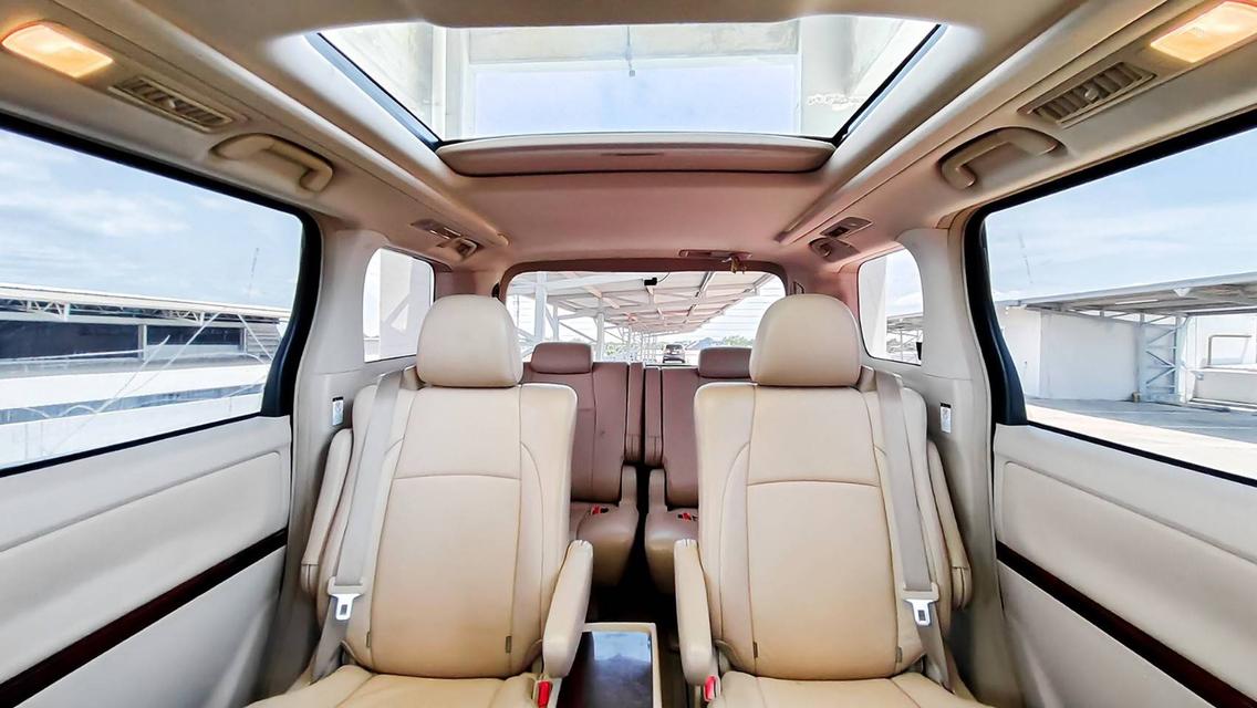 TOYOTA VELLFIRE 2.4V Top Sunroof 2ตอน AT 2010 รถบ้านสวยมาก ใช้น้อย ดูแลดี 5