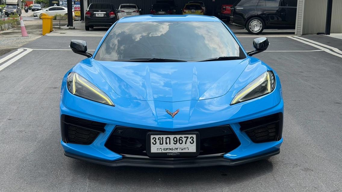(แจ้งรหัสรถ KPV9673) 2022 CHEVROLET CORVETTE STINGRAY 6.2 V8 สี Rapid blue รูปที่ 16