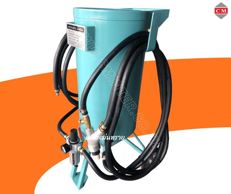 ถังพ่นทรายกลางแจ้ง ระบบ Suction 1