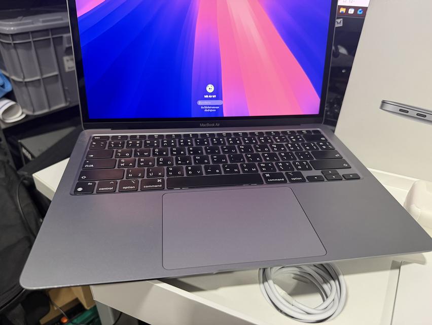 MacBook Air M1 (2020) สี (Space Grey) เน้นใช้ทำงาน ความจุ Ram8 Ssd 256GB ราคาจบๆ 11,590.- เครื่องสุดท้ายมาไวไปไว รูปที่ 8