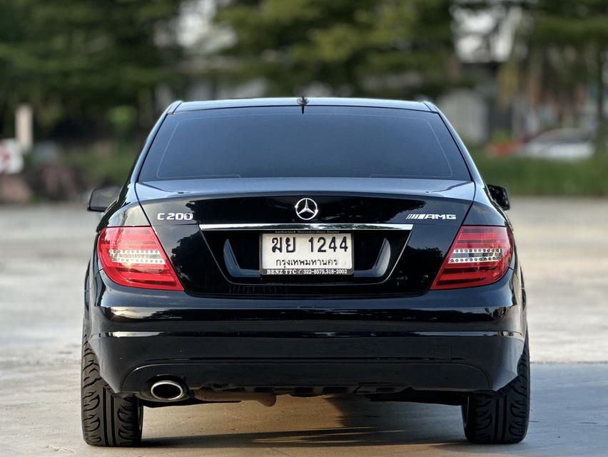 รหัสรถ PAT1244 Benz C200 1.8 CGI Blue Efficiency Amg (W204) 2012