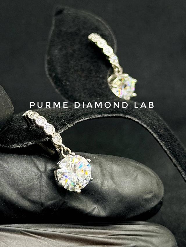 ต่างหูเพชร ดีไซน์โดดเด่น งานผีมือละเอียดประณีต ราคาสบายกระเป๋า พร้อมใบรับประกันสินค้าทุกชิ้นที่ร้านปุอามี่ Diamond Lap Rama2 (095-8894732) รูปที่ 3