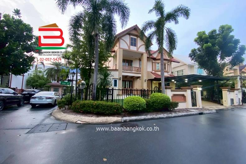 บ้านเดี่ยว หลังมุม โครงการ พฤกษ์ภิรมย์ รีเจ้นท์ เกษตร-นวมินทร์ เนื้อที่ 105.8 ตรว. ถนนรามอินทรา เขตบางเขน 2