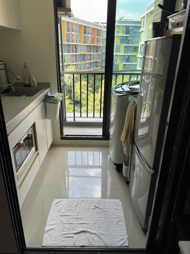 🔥 ขายคอนโด วิวสระ ติดห้องมุม iCondo สุขุมวิท103 ใกล้ BTS อุดมสุข 29.71 ตร.ม. พร้อมเครื่องใช้ไฟฟ้า 6