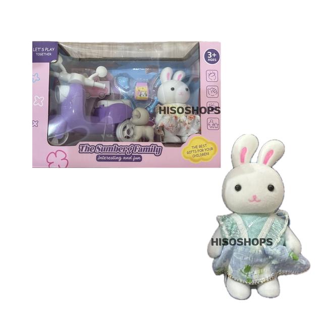 The Sumberg Family ชุดกระต่ายน้อยบ้านซิลวาเนียน มาพร้อมเฟอร์นิเจอร์หลากหลายแบบ ใหม่ล่าสุด สีสันสดใส
