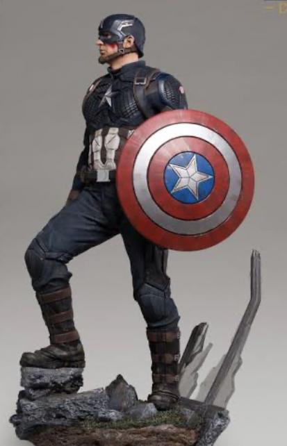 Captain America Scale 1/4 3