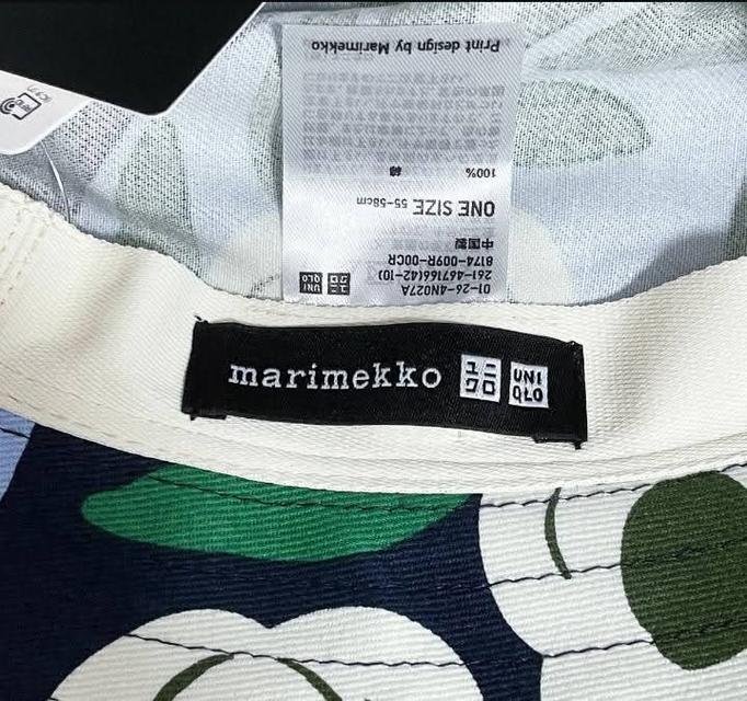 UNIQLO Maremikko Bucket Hat / UV Protect (UPF50+) ลายรับซัมเมอร์ ด้านในมีแถบปรับเลื่อนกระชับศรีษะ ผ้าเบา ใส่สบาย สภาพดีมาก ยังดูใหม่ๆ รูปที่ 5