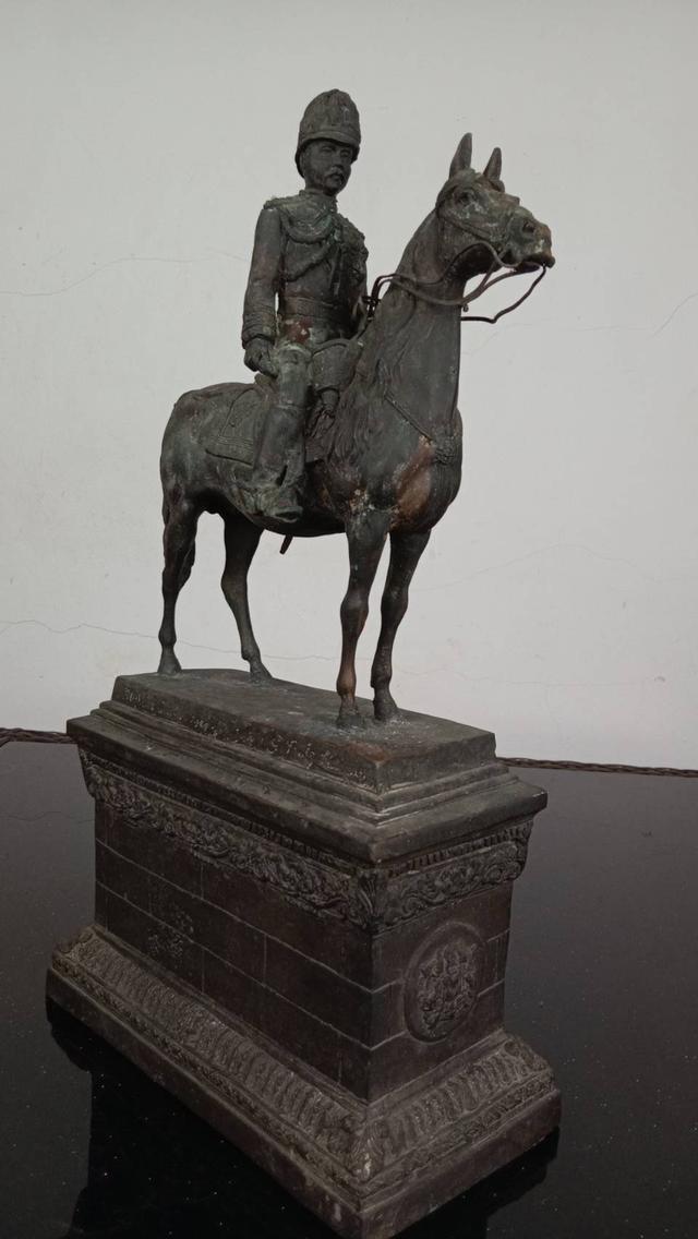 592.พระบรมรูปหล่อในหลวงรัชกาลที่ 5 พระบาทสมเด็จพระปรมินทรมหาจุฬาลงกรณ์ พระจุลจอมเกล้าเจ้าอยู่หัวทรงม้า(พระบรมรูปทรงม้า) 7