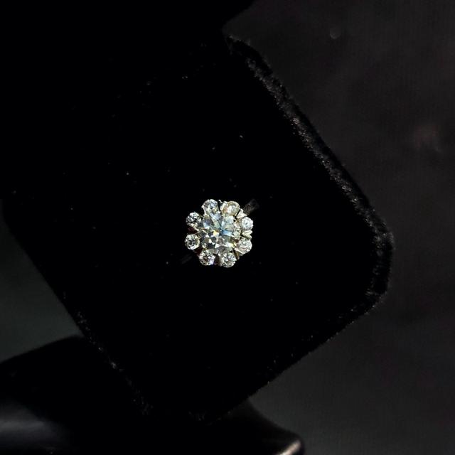 เเหวนเพชรคู่ เหมาะกับคู่รัก สวยสดใสเหมือนคู่หนุ่มสาว ใช้เป็นเเหวนงานเเต่งสวยๆ 3