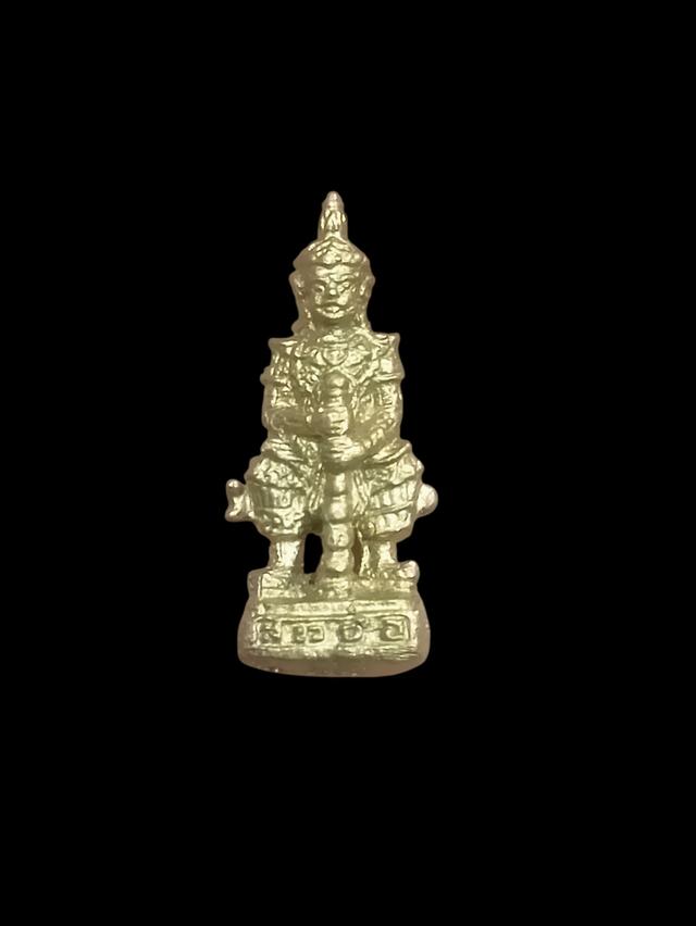 🔥ท้าวเวสสุวรรณ รุ่นแรก พระอาจารย์ทองพูล วัดหนองพลับ สระบุรี ปี58 สร้างจากชนวนโลหะที่เหลือ จากการสร้างมีดครูหลวงปู่อวน รุ่นแรก ปี2538