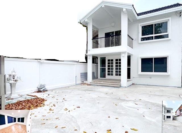 ชินเขต ให้เช่าบ้านเดี่ยว 2ชั้น เปิดซิง โฮมออฟฟิศ ม.เกษตรศาสตร์ 2.5 กม.5แอร์ เดอะมอลล์งามวงศ์วาน 1.4กม.จอดรถ6คัน 3-4นอน ง 1